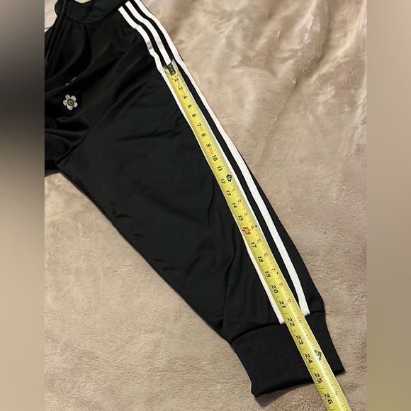 Rare! Adidas x Doodles Black Adidas track jacket Sz Large - Picture 6 of 15